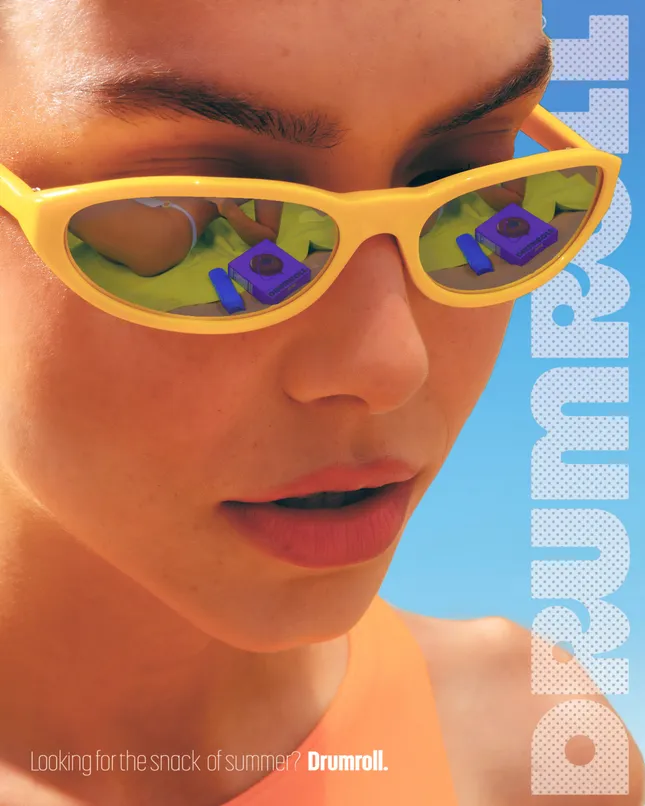 Advert for Drumroll Donuts 2024 Summer Campaign