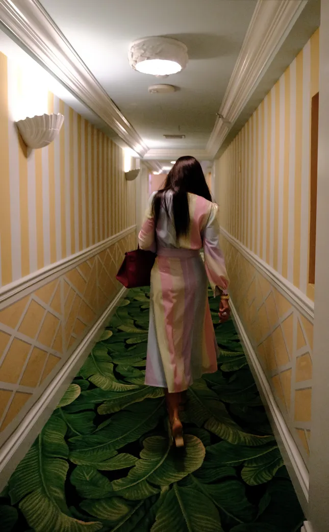 Veronica Webb for The Colony hotel / Palm Beach