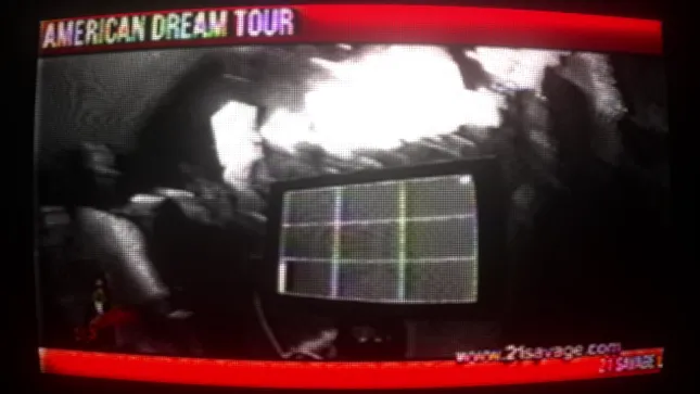 Progress post: 21 Savage American Dream Tour short Arkansas Show
