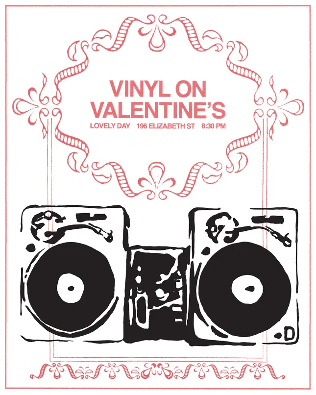 Vinyl Night Poster