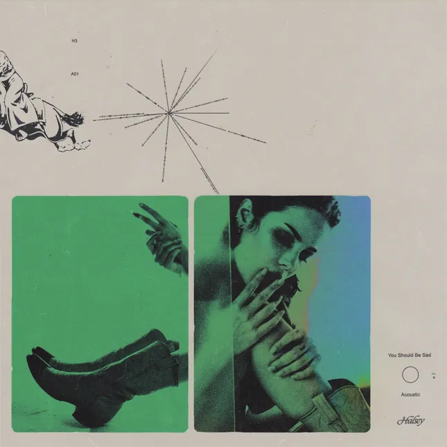 Halsey - You Should Be Sad - Single Cover