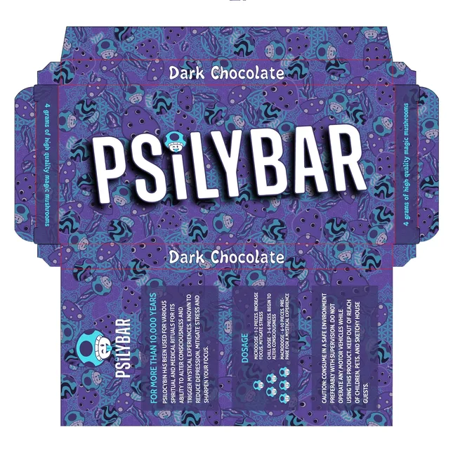 Logo + Packaging design for Psilybar