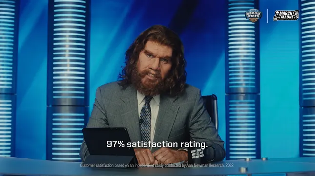 GEICO - Caveman’s Not-So-Easy Stats (March Madness)