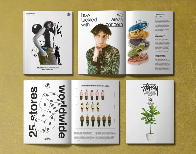 Stüssy Editorial Design