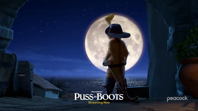 PEACOCK // PUSS IN BOOTS PROMO AD