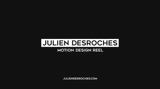 Motion Design Reel