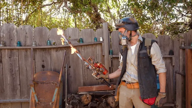 Fallout 4 Shishkebab Sword (Fire Stunt Prop)