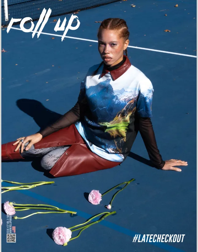 Editorial, cover and spread “New Dawn Fades” at Roll Up Magazine