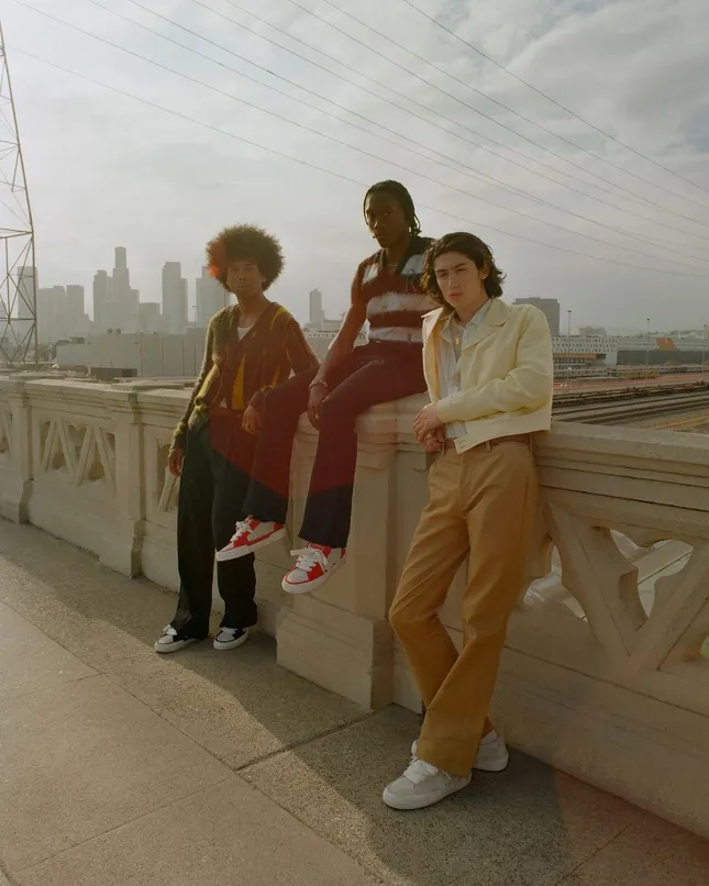 Amiri Sunset Skate Sneaker campaign