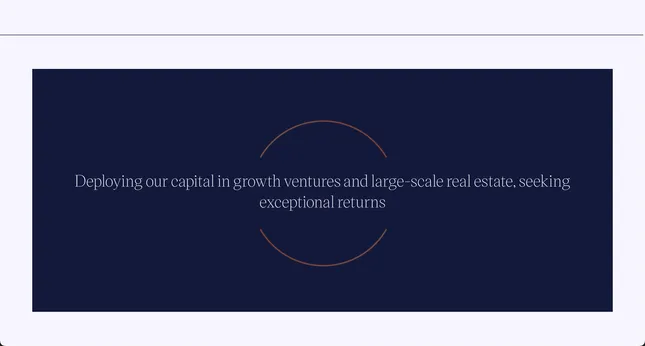 Capital Investment Firm Web Design